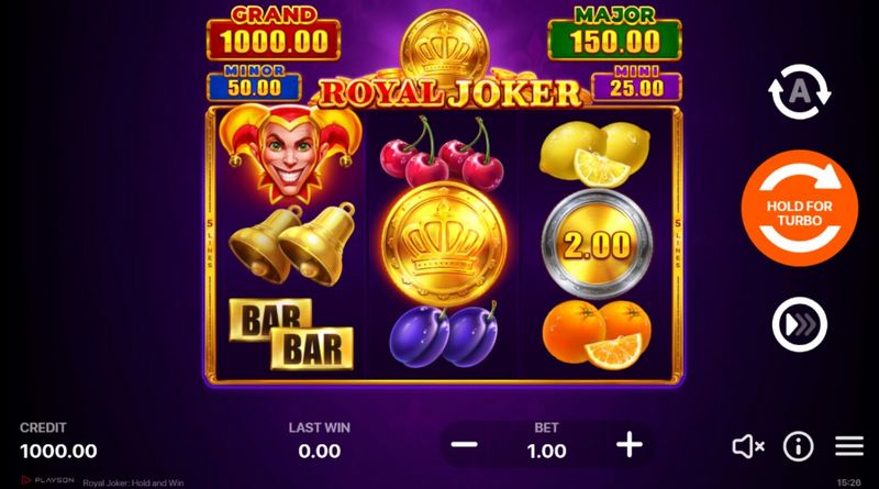 Royal Joker Hold and Win Slot Testimonial
